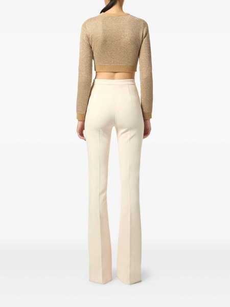Pulovere Elisabetta Franchi Elisabetta Franchi Sweater With Sequins Beige Femei (BM 19244676) 3