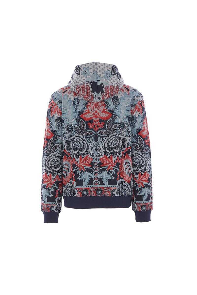 Pulovere ETRO Etro Sweaters BLUE BACKGROUND PRINTING Barbati (BM 19244706) 2