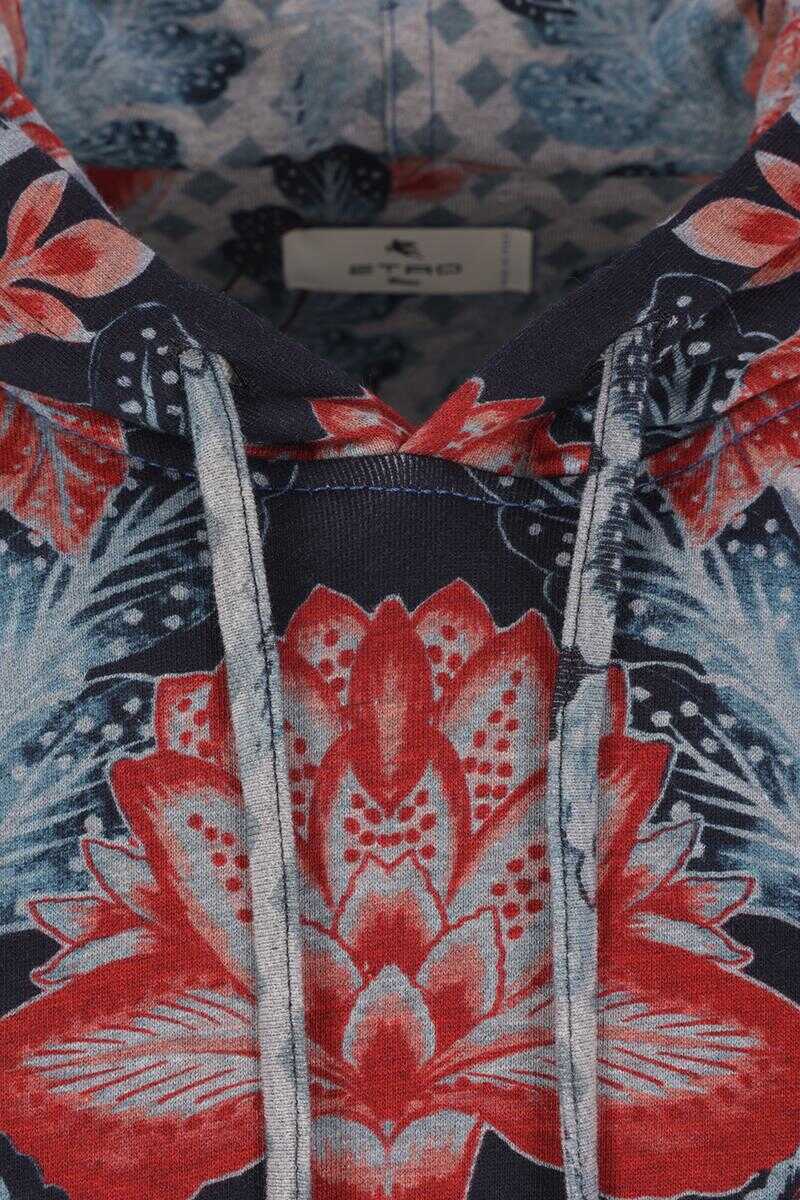 Pulovere ETRO Etro Sweaters BLUE BACKGROUND PRINTING Barbati (BM 19244706) 3