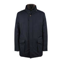 Paltoane Moorer Moorer Blue Drive-Pum Coat