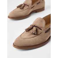 Incaltaminte Brunello Cucinelli pentru Barbati - Mocasini Brunello Cucinelli Brunello Cucinelli Suede Loafers BROWN Barbati (BM 19244769) - B-mall.ro