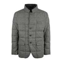 Geci de iarna Fay Double Front Short Down Jacket In Wool Barbati