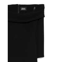 Imbracaminte SOLACE LONDON Dama - Rochii SOLACE LONDON Yuni Black Dress With Square Neckline And Back Closure In Fabric Woman Black Femei (BM 19244910) - B-mall.ro