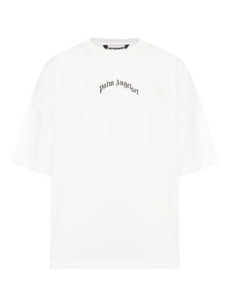 Topuri Palm Angels Palm Angels T-Shirts And Polos WHITE Barbati (BM 19245138) 1