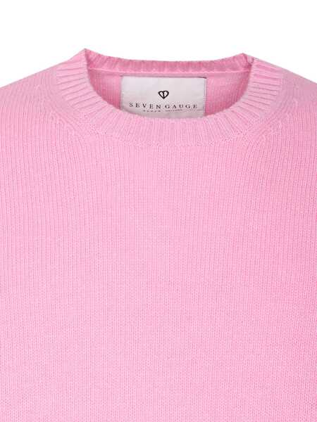 Pulovere Seven Gauge Seven Gauge Sweaters PINK Barbati (BM 19245210) 3