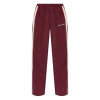 Pantaloni casual Palm Angels Burgundy Red Track Pants Femei