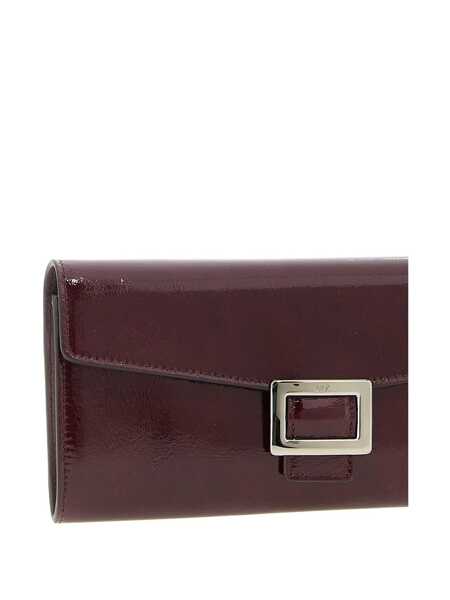 Portofele Roger Vivier Roger Vivier Wallets RED Femei (BM 19245315) 3