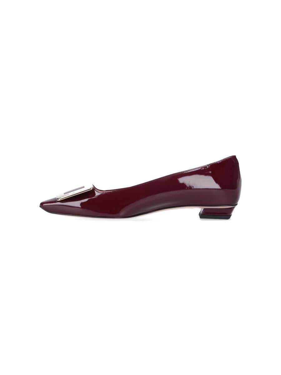 Balerini Roger Vivier Roger Vivier Flat Shoes RED Femei (BM 19245423) 3