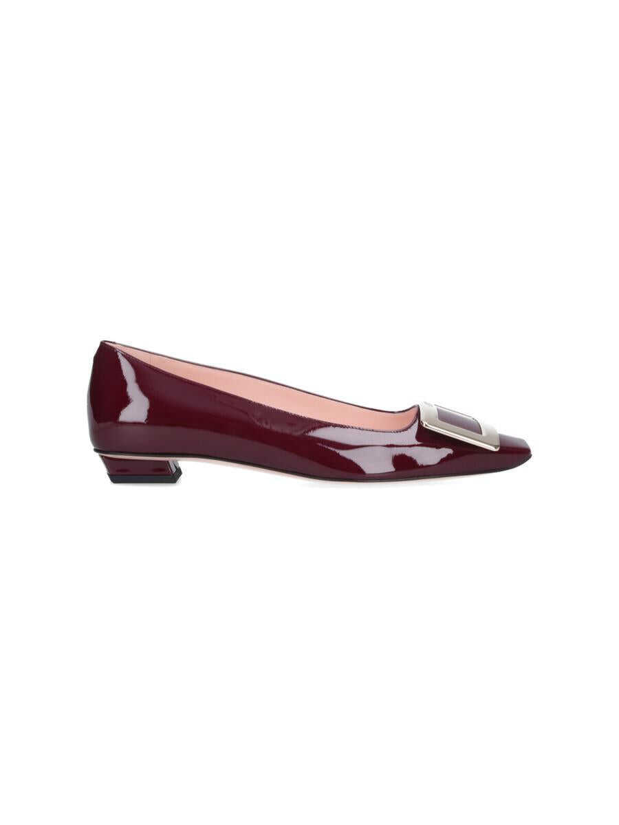 Balerini Roger Vivier Roger Vivier Flat Shoes RED Femei (BM 19245423) 1