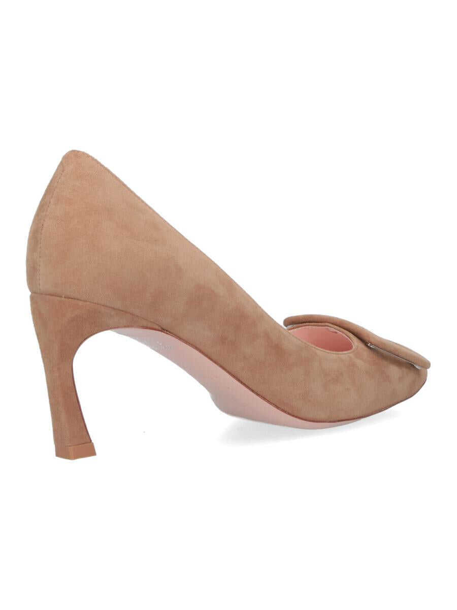 Pantofi cu toc Roger Vivier Roger Vivier With Heel Beige Femei (BM 19245462) 4