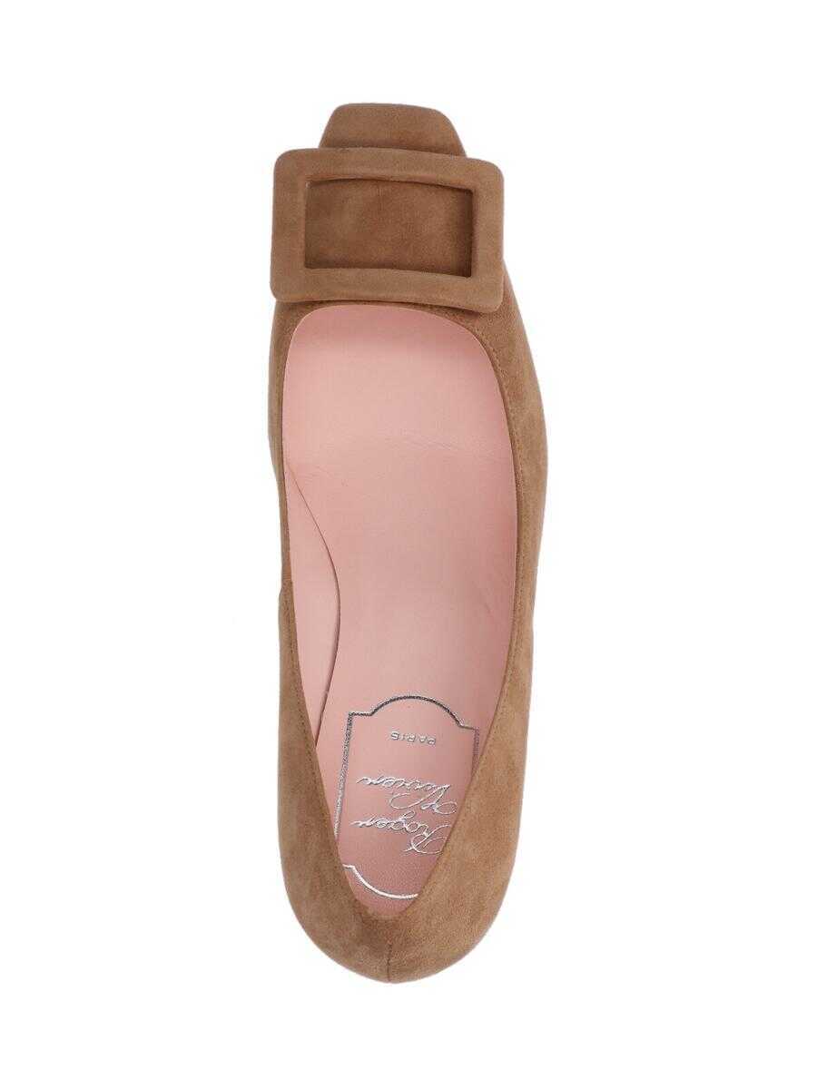 Pantofi cu toc Roger Vivier Roger Vivier With Heel Beige Femei (BM 19245462) 5