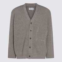 Pulovere Maison Margiela Dark Grey Wool Knitwear Barbati
