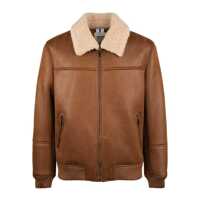 Bomber jacket S.W.O.R.D 6.6.44 Tobacco Eco-Shearling Bomber Jacket Barbati