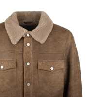 Imbracaminte S.W.O.R.D 6.6.44 pentru Barbati - Geci S.W.O.R.D 6.6.44 S.W.O.R.D 6.6.44 Brown Shearling Jacket BROWN Barbati (BM 19245702) - B-mall.ro