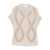 ANTONELLI Antonelli Beige Short-Sleeve Vest With Round Neck Beige