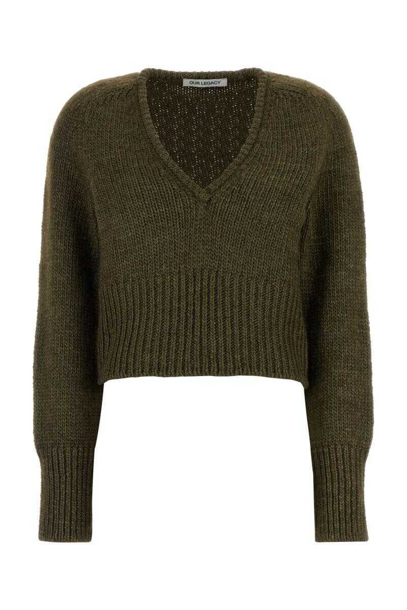 Pulovere OUR LEGACY Our Legacy Knitwear GREEN Femei (BM 19246143) 1