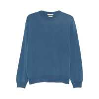Pulovere Daniele Fiesoli Blue Cashmere Crew Neck Sweater Barbati