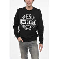 Bluze de trening Crew Neck Hard Wear Sweatshirt With Front Print Barbati