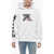 Diesel Red Tag Brushed Cotton Macs Hoodie With Print White