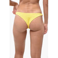 Bikini Dama - Bikini DSQUARED2 Velvet Logo Bikini Bottom Yellow Femei (BM 19246388) - B-mall.ro