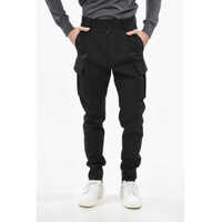 Pantaloni casual Single-Pleated Virgin Wool Aviator Cargo Pants Barbati