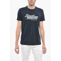 Tricouri Crew Neck Industry T-Shirt With Embossed Logo Barbati