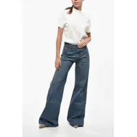 Blugi drepti COPERNI Dama - Blugi drepti COPERNI Wide Leg Jeans With Visible Stitching 30Cm Blue Femei (BM 19246400) - B-mall.ro