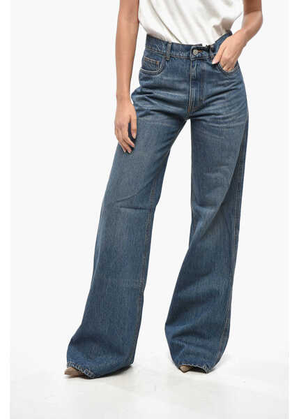 Blugi drepti COPERNI Wide Leg Jeans With Visible Stitching 30Cm Blue Femei (BM 19246400) 1