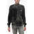 Diesel Red Tag Mock Neck Chenille Sweatshirt With Full Zip Brown