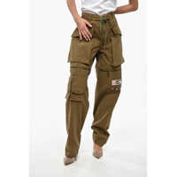 Pantaloni casual Cotton Hybrid Cargo Pants With Zip Femei