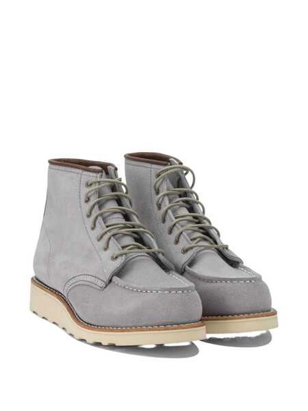 Botine RED WING SHOES 6 Moc Toe 3300 Dusty Lavender Abilene Lace-up ankle boots Purple Femei (BM 19246434) 2