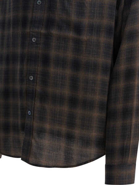 Camasi casual STSSY Shirts Brown Barbati (BM 19246455) 4
