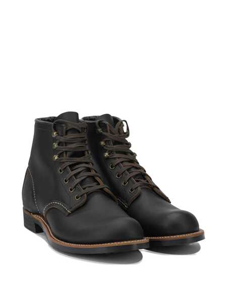 Ghete RED WING SHOES Blacksmith 3345 Black Prairie lace-up ankle boots Black Barbati (BM 19246458) 2
