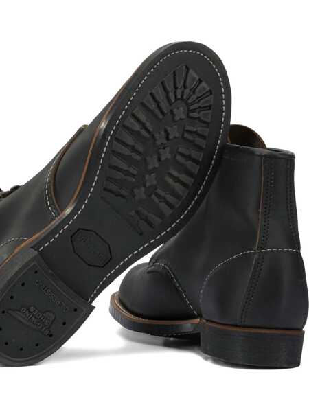 Ghete RED WING SHOES Blacksmith 3345 Black Prairie lace-up ankle boots Black Barbati (BM 19246458) 3