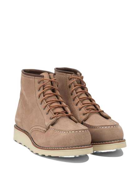 Botine RED WING SHOES 6 Moc Toe 3319 Dusty Rose Abilene Lace-up ankle boots Brown Femei (BM 19246461) 2