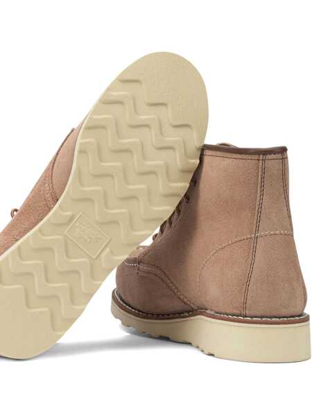 Botine RED WING SHOES 6 Moc Toe 3319 Dusty Rose Abilene Lace-up ankle boots Brown Femei (BM 19246461) 3