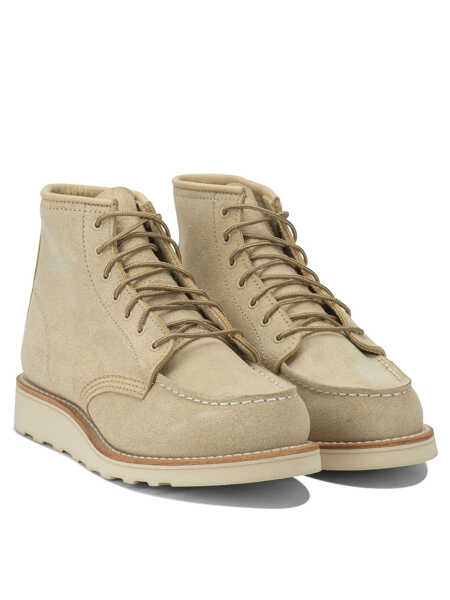 Botine RED WING SHOES 6 Moc Toe 3328 Cream Abilen Lace-up ankle boots Beige Femei (BM 19246473) 2