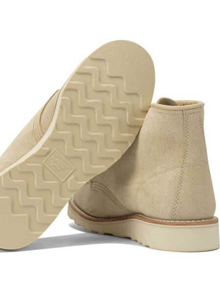 Botine RED WING SHOES 6 Moc Toe 3328 Cream Abilen Lace-up ankle boots Beige Femei (BM 19246473) 5