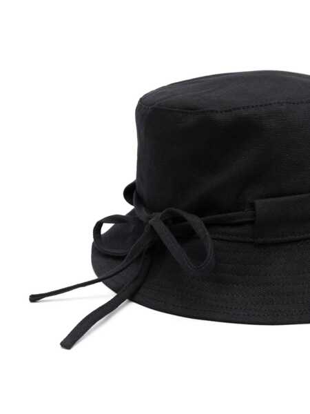 Sepci JACQUEMUS Gadjo bucket hat Black Barbati (BM 19246533) 2