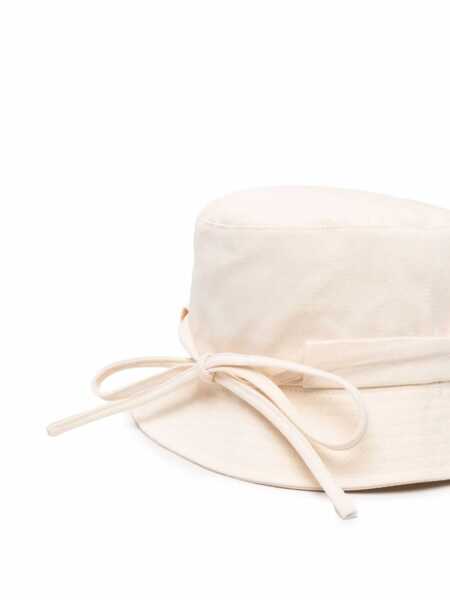 Sepci JACQUEMUS Gadjo bucket hat White Barbati (BM 19246584) 2