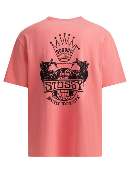 Tricouri STSSY T-shirts Pink Barbati (BM 19246587) 2