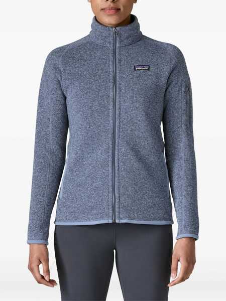 Hanorace Patagonia Better Sweater zippered sweatshirt Blue Femei (BM 19246647) 2