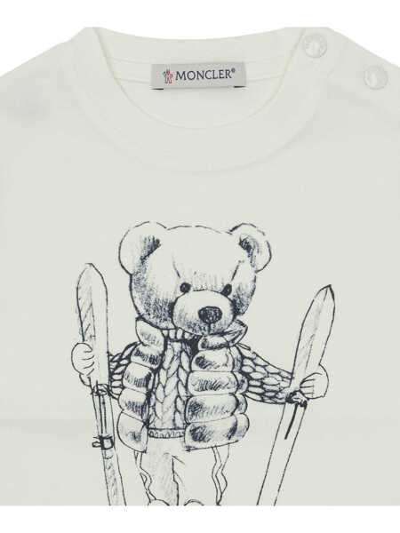 Tricouri Moncler T-shirts White Baieti (BM 19246668) 3