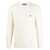 Ralph Lauren Wool and cashmere crewneck sweater with logo White