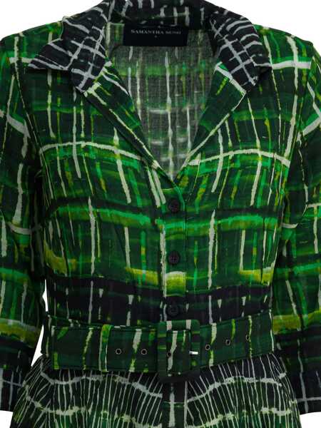 Rochii elegante SAMANTHA SUNG Dresses Green Femei (BM 19246758) 4