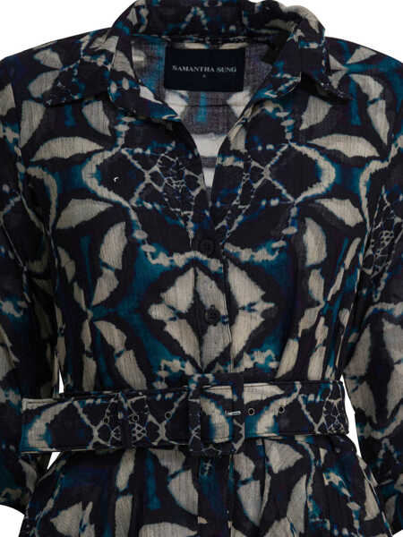 Rochii elegante SAMANTHA SUNG Dresses Blue Femei (BM 19246761) 3