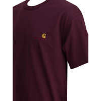 Tricouri Carhartt pentru Barbati - Tricouri Carhartt S/S American Script T-shirt Bordeaux Barbati (BM 19246809) - B-mall.ro