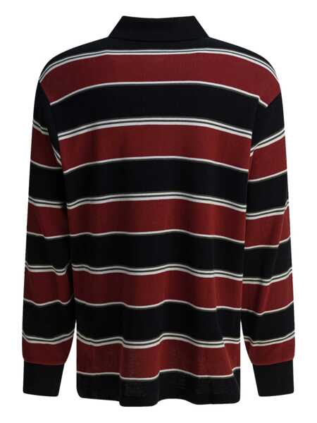Tricouri Polo Carhartt L/S Malone Rugby polo shirt Red Barbati (BM 19246845) 2