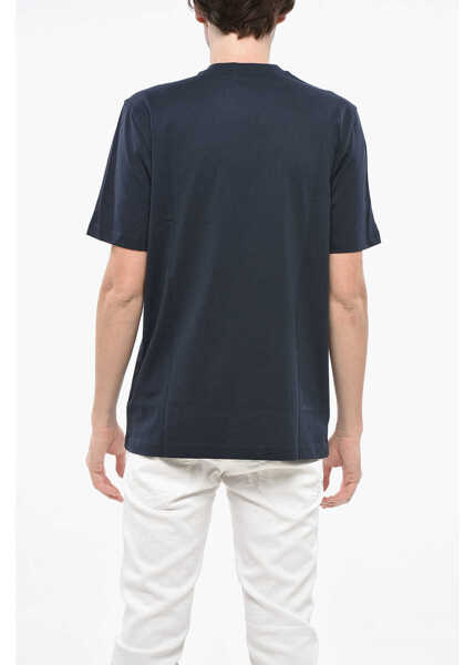 Tricouri Diesel Crew Neck Hard Wear T-Shirt With Front Print Blue Barbati (BM 19247069) 2