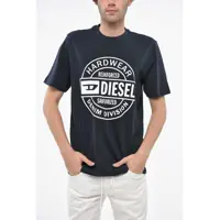 Tricouri Crew Neck Hard Wear T-Shirt With Front Print Barbati